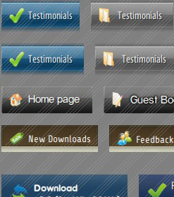 Mouse On Click Drop Down Html Tabs Menu Example