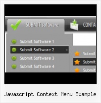 Context Menu Using Javascript Javascript Menu Couleur