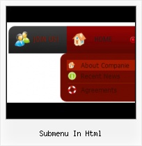 Example Of Html Tab Control Horizontal Menu Horizontal Submenu