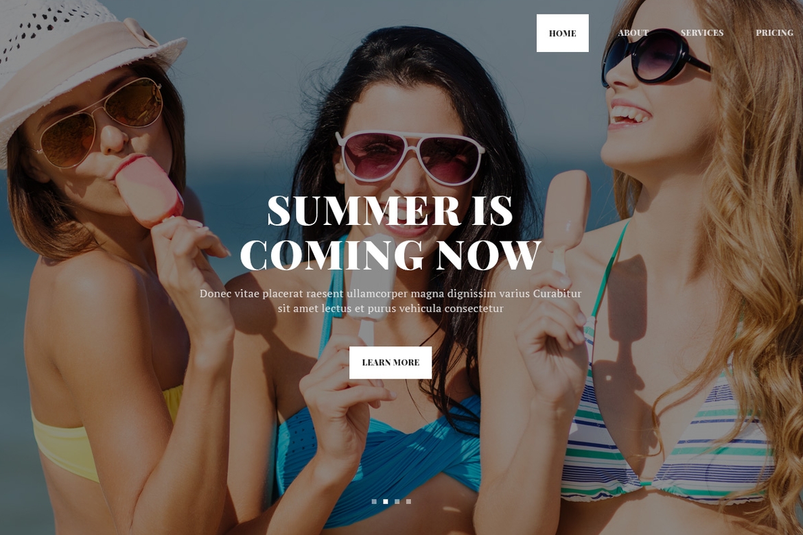 Free Bootstrap Travel Theme