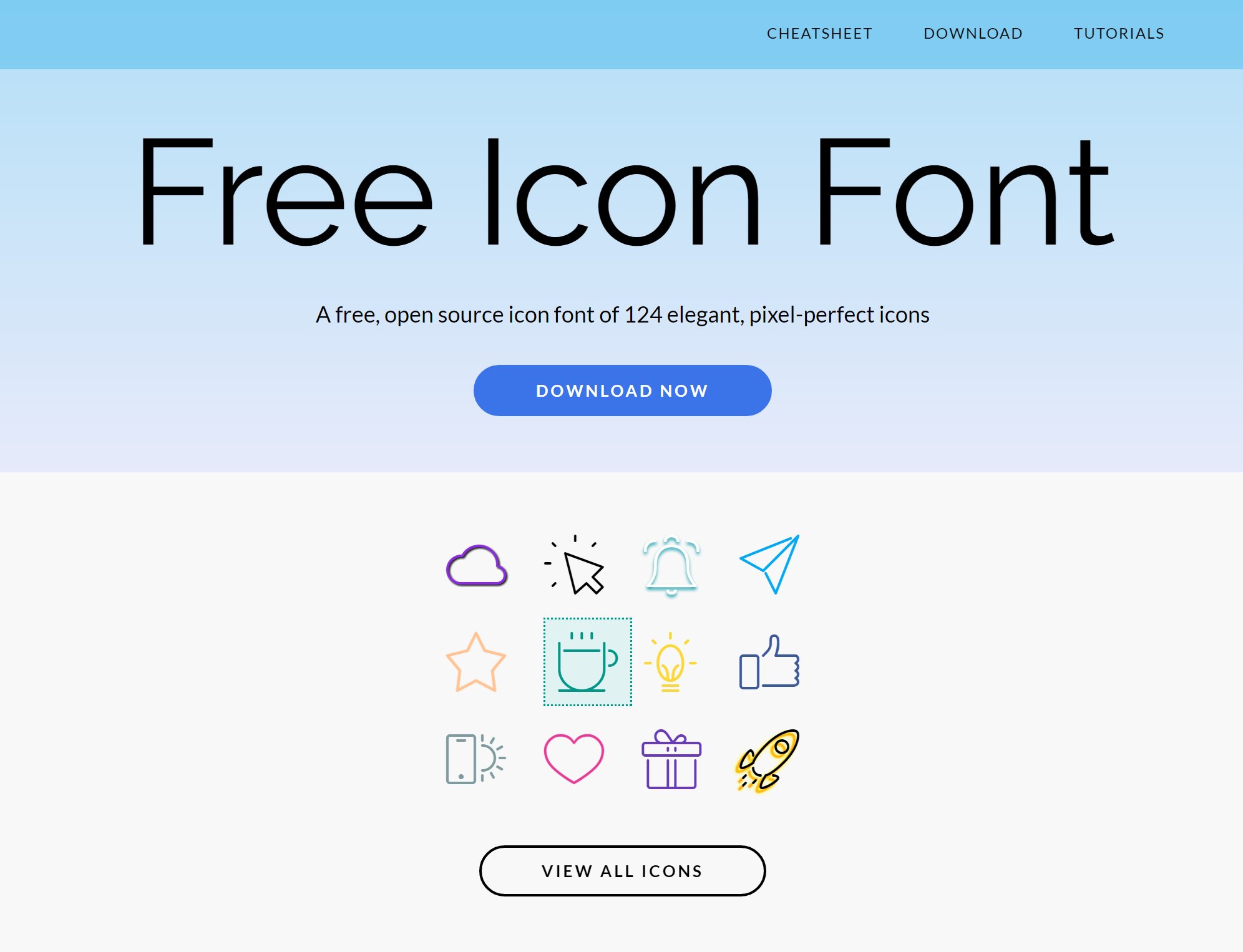 Free Iconic Font