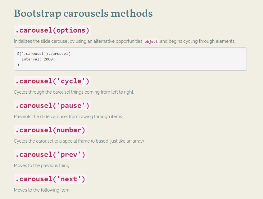  Bootstrap Carousel Template 