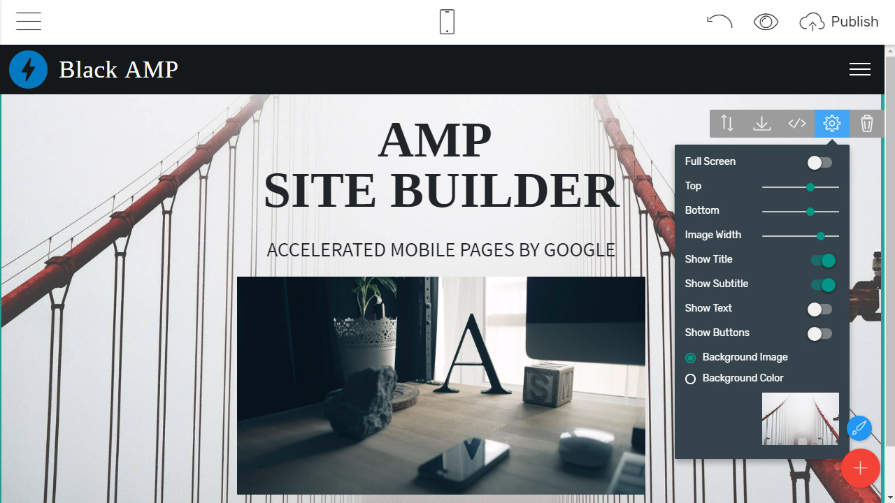 AMP Site Creator