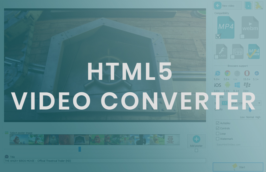 html5 video converter