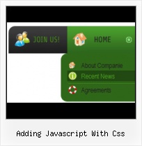 Javascript Page Setup Add Submenu Item Java