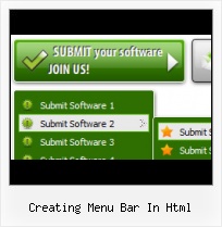 How To Create Menus In Html Navigation Bar Panel Frame Menu