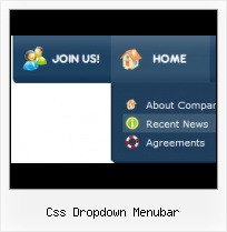 Css Menu With Icons Double Html Dropdowns