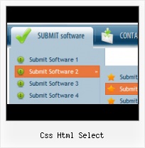 Select Horizontal Scroll Tab Buttons With Dropdown List