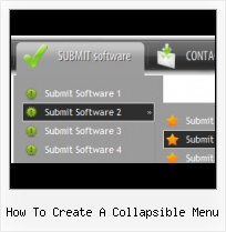 Javascript Menu Submenu Glossy Horizontal Menus