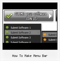 Html Simple Menubar Create Template Java