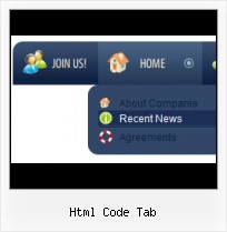 Html Navigation Frame Create Tabs In Javascript