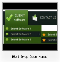 Custom Dropdown Menu Css Html Object And Button