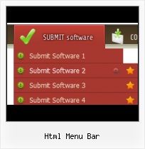 Tab With Html And Javascript Navigation Html Submenu