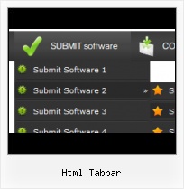 Simple Menu In Javascript Horizontal Scrolling Html 5