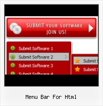 Collapsible Menu Slide Extended Tabbed Java Vertical Menu Bar