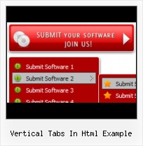 Vertical Tabs In Html Example. Web Menu How To